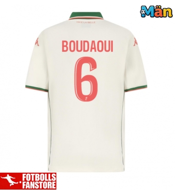 OGC Nice Hicham Boudaoui #6 Bortatröja 2025-26 Kortärmad